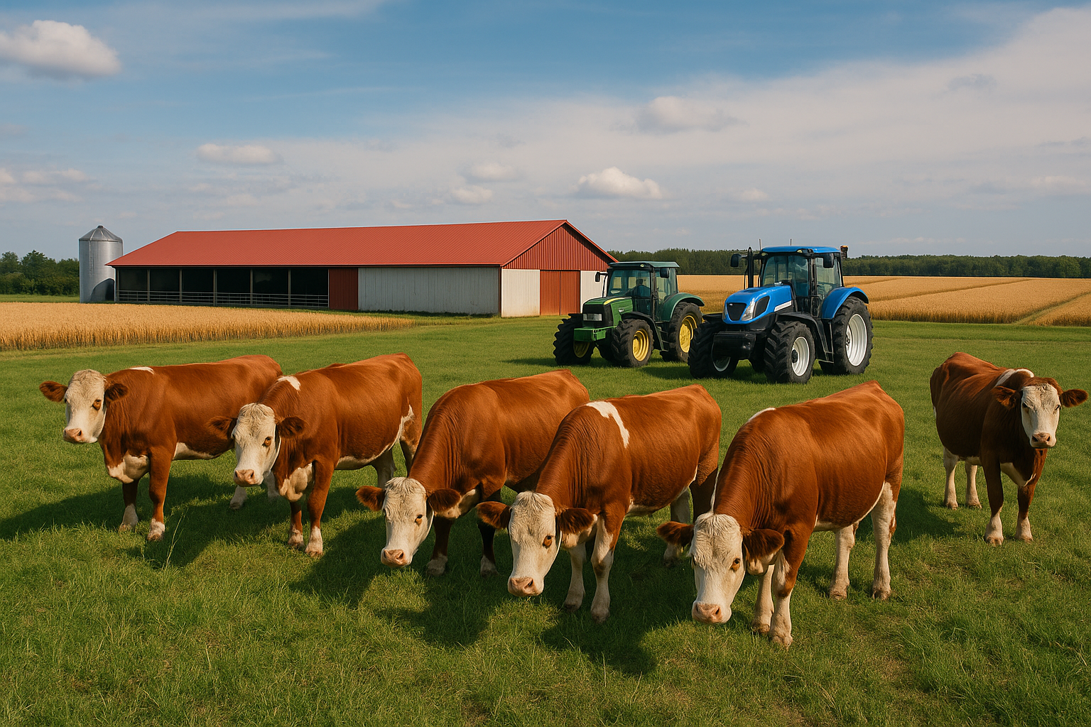 Pożyczka inwestorska zabezpieczona nieruchomością rolną – produkcja bydła opasowego